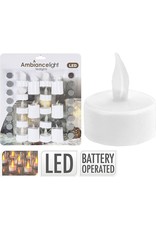Ambiance Theelichtjes LED - set 16 stuks - groot en klein