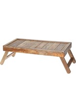 Houten Bedtafel - Inklapbare Poten