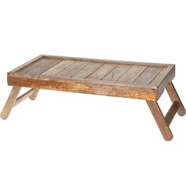 Houten Bedtafel - Inklapbare Poten