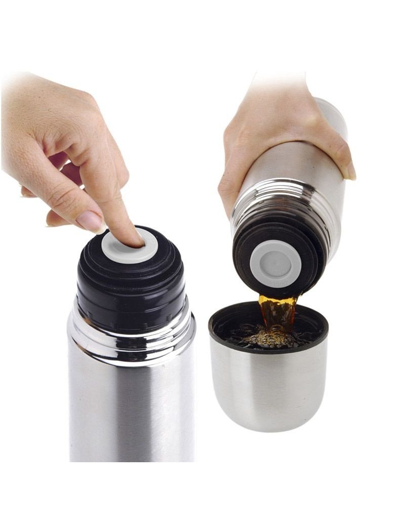 Excellent Houseware Thermosfles Bullet 0.75 liter - RVS