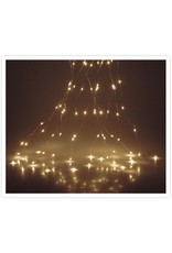 Cascadeverlichting Zilverdraad 300 LED lampjes - met Flash-functie