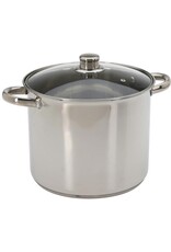 Excellent Houseware Kookpan - 24 cm - 9.0 liter - RVS - Met deksel