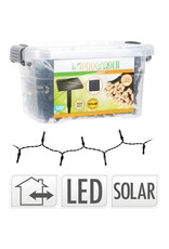 ProGarden Solar Lichtsnoer - 400 LED - 24  + 4 meter - Warm wit  - met Bewaarbox