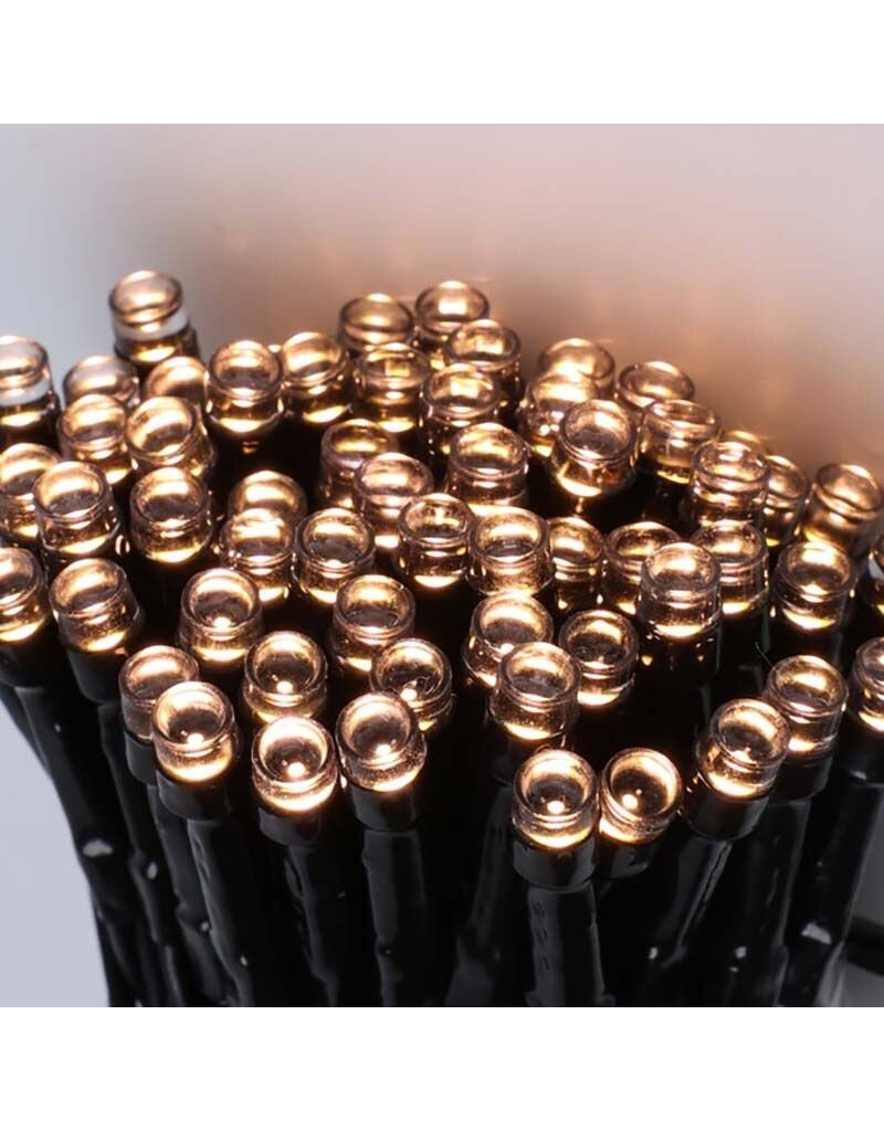 ProGarden Solar Lichtsnoer - 400 LED - 24  + 4 meter - Warm wit  - met Bewaarbox