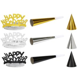 Partyset Happy New Year - 20 delig