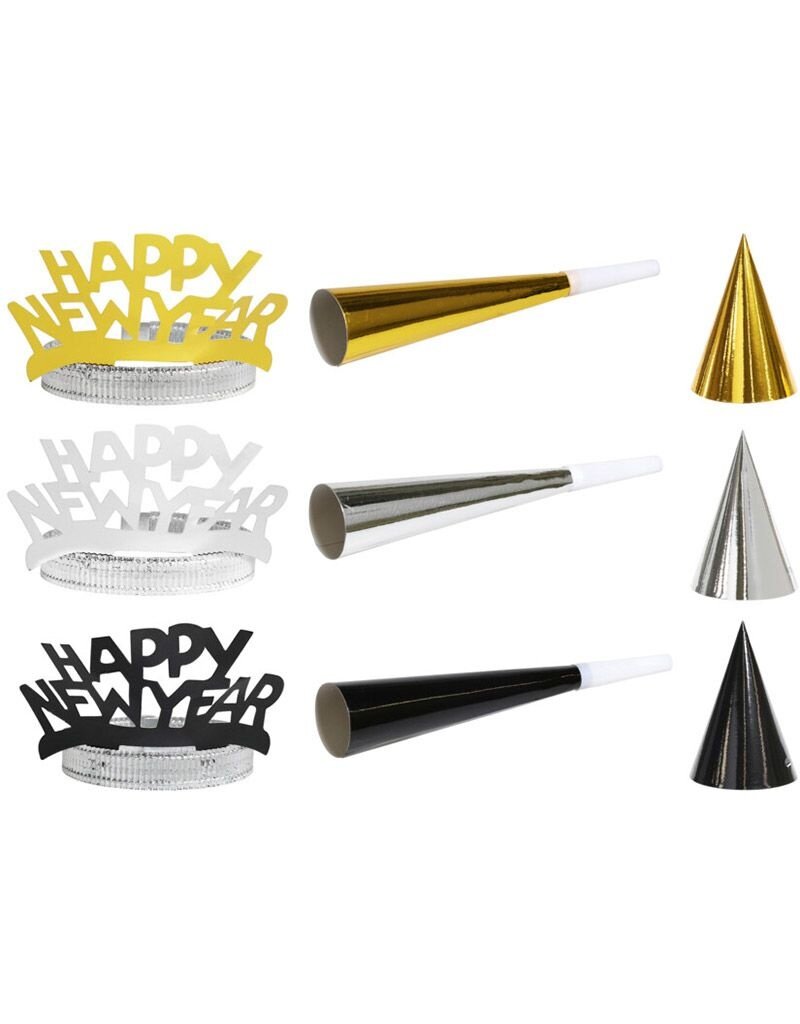 Partyset Happy New Year - 20 delig