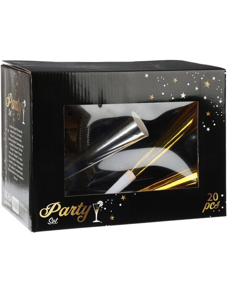 Partyset Happy New Year - 20 delig