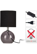 Tafellamp - 24cm - Zwart