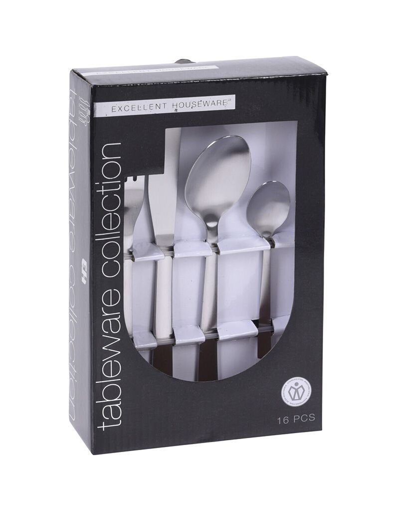 Excellent Houseware Bestekset 16-dlg - zilver