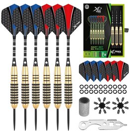 XQ Max Dartset - 6x 24 gram Steeltip - 56pcs
