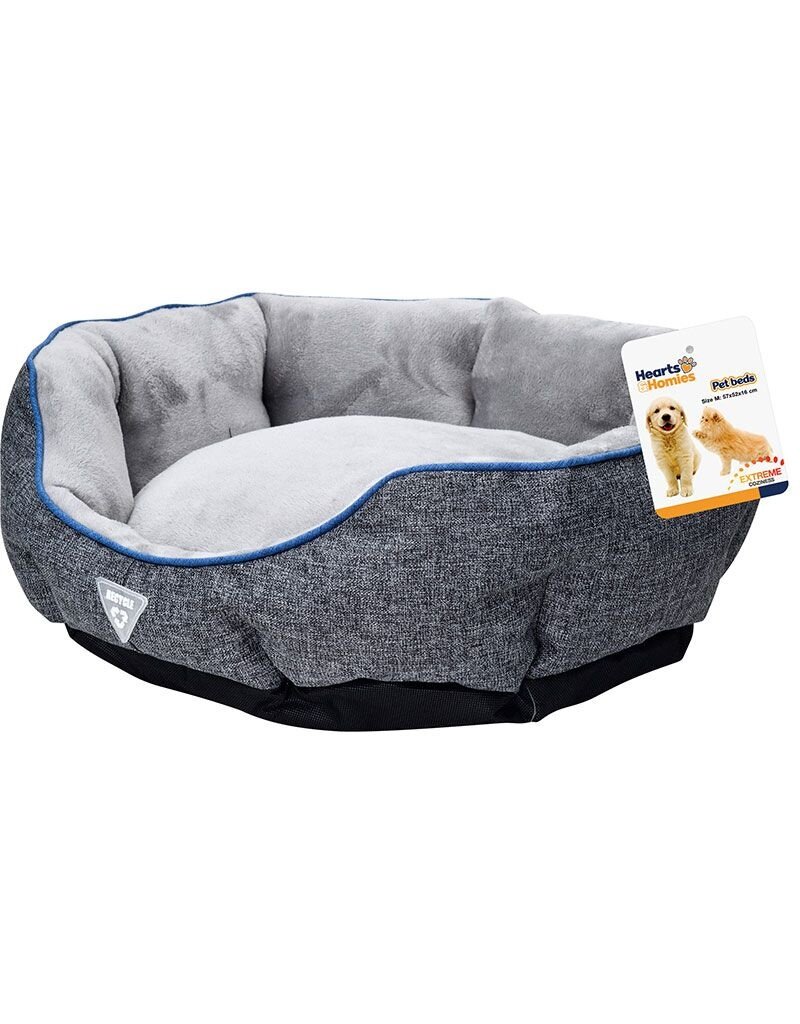 Hearts&Homies Hondenmand - soft pluche Donut - 57 x 52 x 16 cm