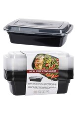 Meal Prep Bakjes 10 stuks - 1 compartiment