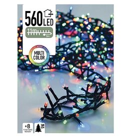Micro Cluster - 560 LED's  -11 meter - multicolor - 8 functies + geheugen