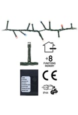 Micro Cluster - 560 LED's  -11 meter - multicolor - 8 functies + geheugen