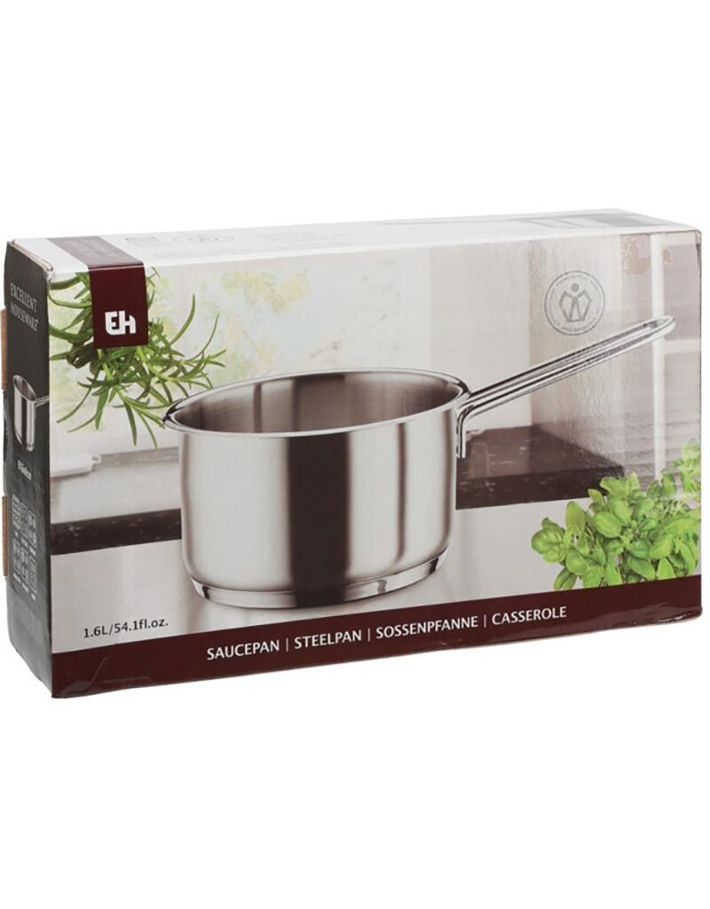 Excellent Houseware Steelpan - 16 cm - 1.6 liter - RVS