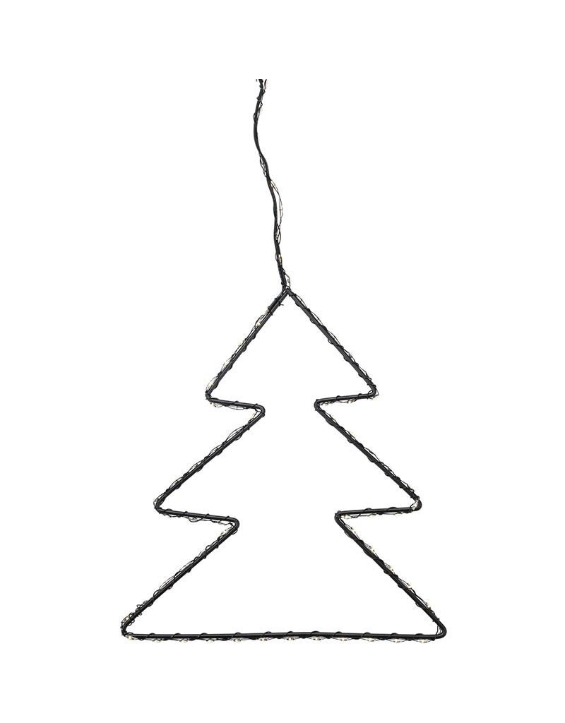 Kerstverlichting - Kerstboom 20 cm - met Timer - op Batterijen