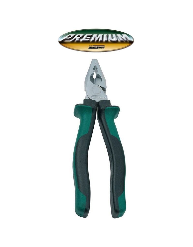 Brudermannesmann Brüder Mannesmann Combinatietang 180mm - green line