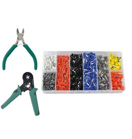 Brudermannesmann Brüder Mannesmann Krimptang - incl. 1200 Hulzen en Zijsnijtang