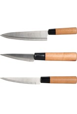 Messenset met Snijplank - Bamboe