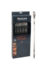 Vaggan 8x BBQ Vleespennen - Barbecue Spies - RVS - 41 cm
