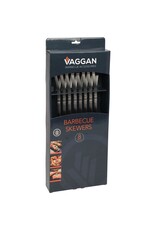 Vaggan 8x BBQ Vleespennen - Barbecue Spies - RVS - 41 cm