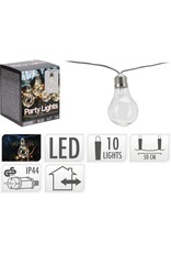 Feestverlichting voor de Tuin - 450cm - warm wit - 10x5 LED - gevlochten snoer