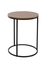 Trends4You Bijzettafels -  Hout - 40xH50 en 30xH40 cm