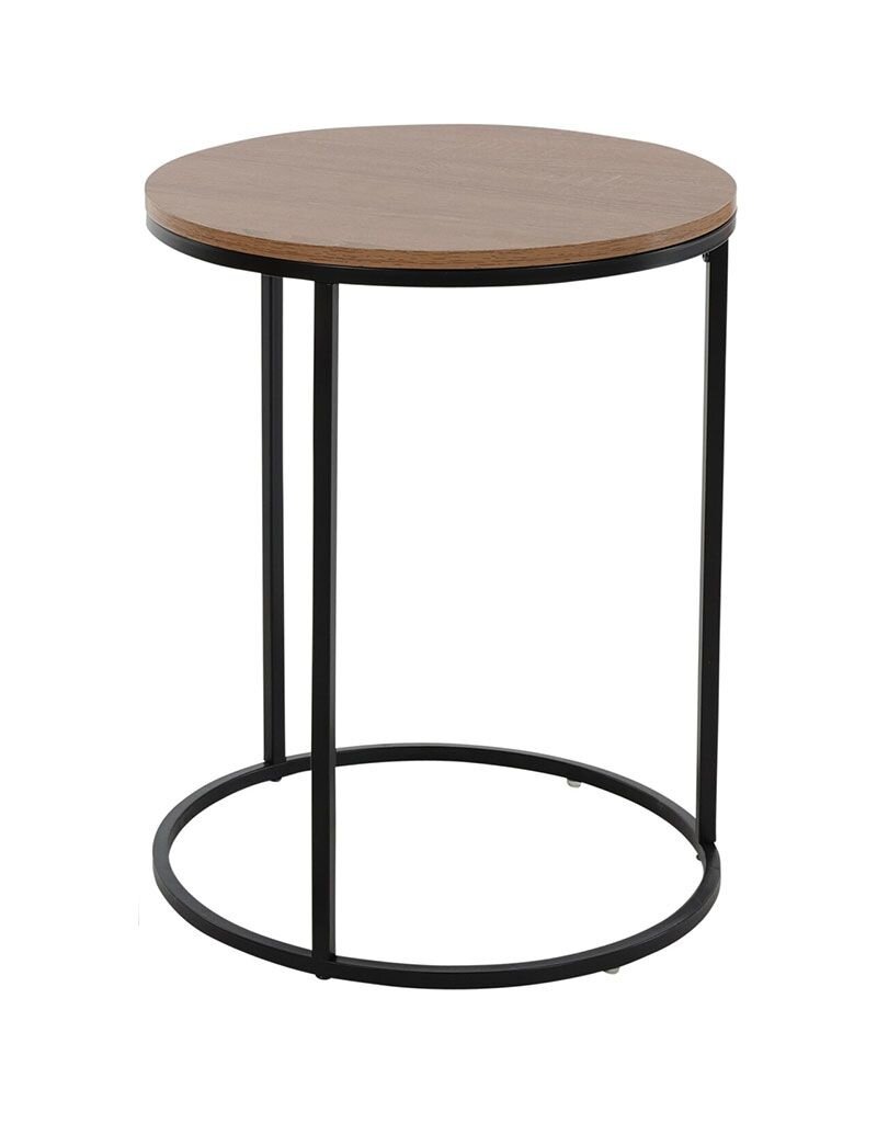 Trends4You Bijzettafels -  Hout - 40xH50 en 30xH40 cm