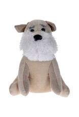 Deurstopper hond wit-creme
