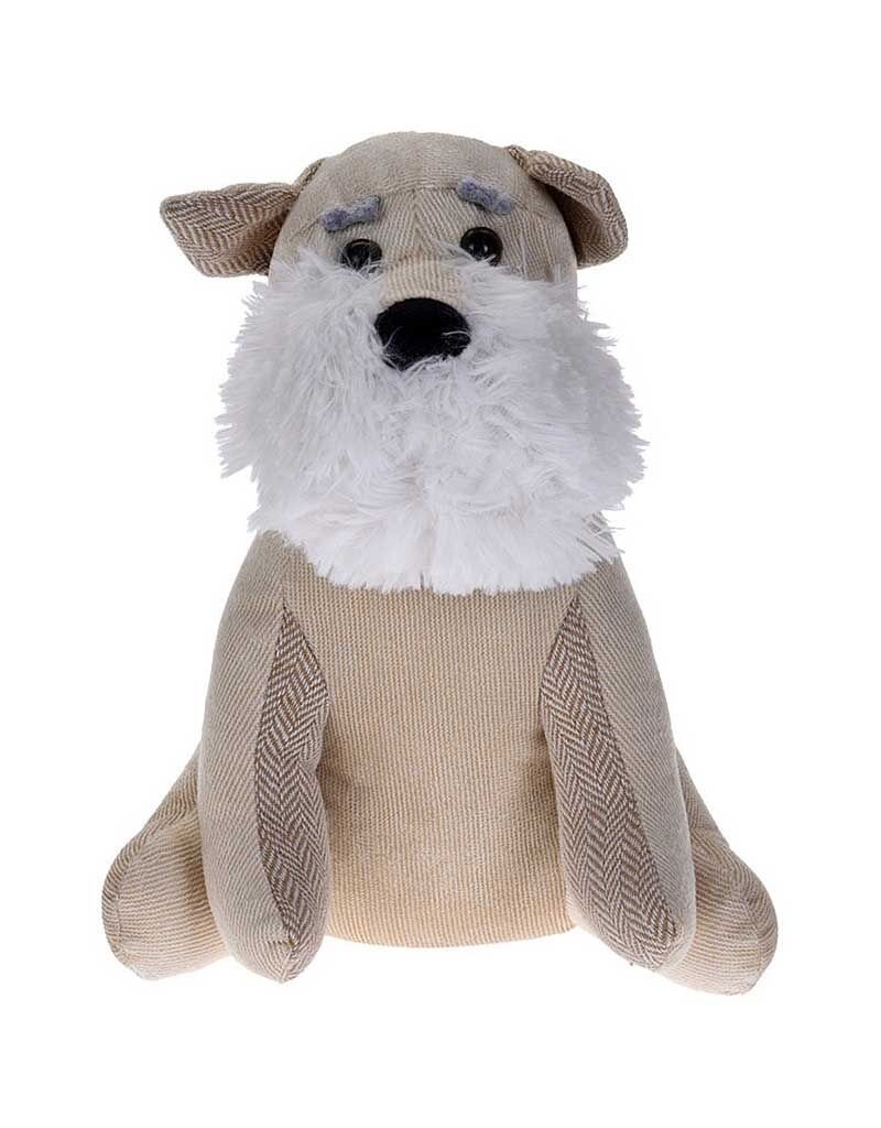 Deurstopper hond wit-creme