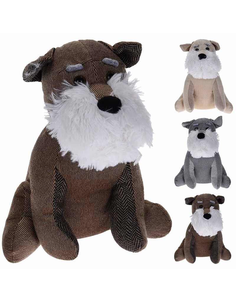 Deurstopper hond wit-creme