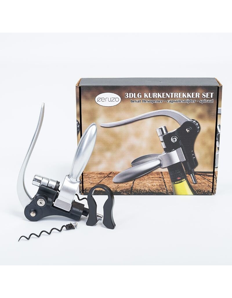 Ceruzo Kurkentrekker Deluxe - Giftset