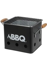 BBQ Kubus - Mini-Barbecue - mat Zwart - 18x15xH15cm
