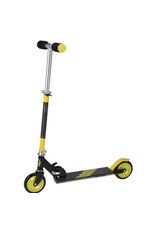 XQ Max Opvouwbare Step met Voetrem - zwart met lime