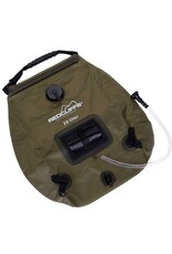 Redcliffs Campingdouche met thermometer - 20 liter - groen