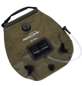 Redcliffs Campingdouche met thermometer - 20 liter - groen