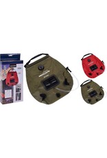 Redcliffs Campingdouche met thermometer - 20 liter - rood