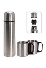 Redcliffs Thermosfles - Dubbelwandig - 2 Bekers - 1 Liter