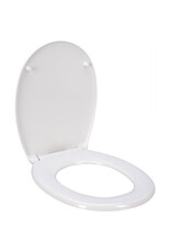 Bathroom Solutions Toiletbril duroplast - Wit -  Softclose