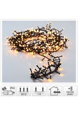 Micro Cluster - 400 LED- 8 meter - warm wit - 8 functies + geheugen