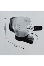 Excellent Houseware Keukenweegschaal met Maatbeker - 1200 ml - tot 5 kg