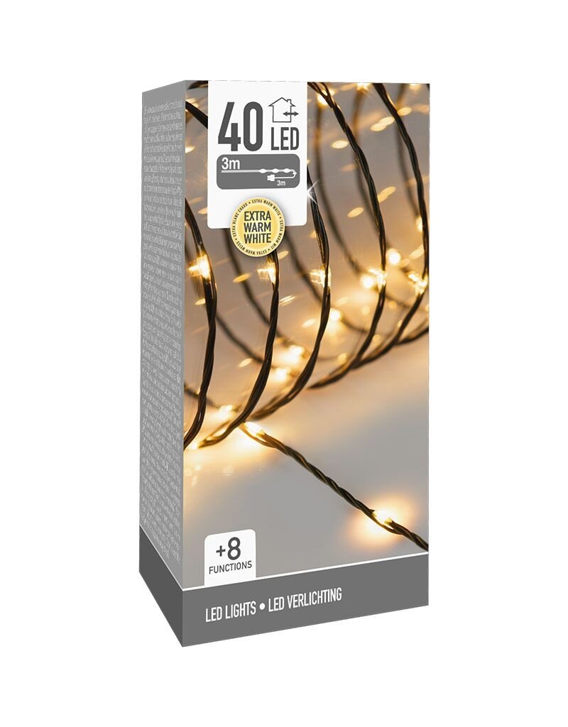 Soft Wire - 40 LED - extra warm wit