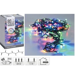 LED verlichting - 80 LED - 6 meter - multicolor