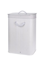 Opvouwbare Wasmand - Bamboe - Wit