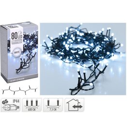 LED verlichting 80 LED - 6 meter wit