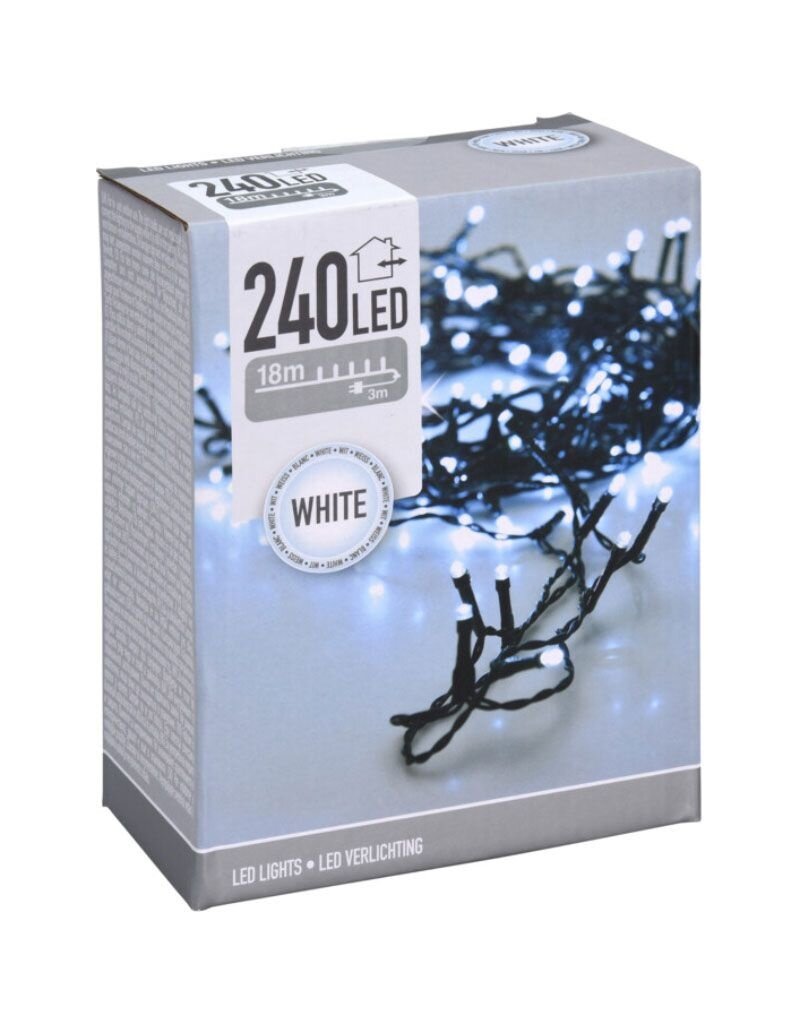 LED verlichting 240 LED - 18 meter wit