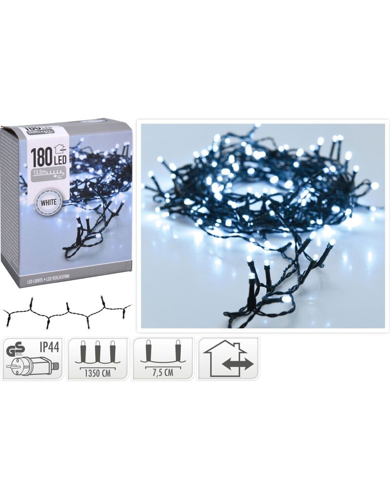 LED-verlichting 180 LED - 13.5 meter wit