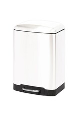 Duett Pedaalemmer - 6 liter - metaal - wit