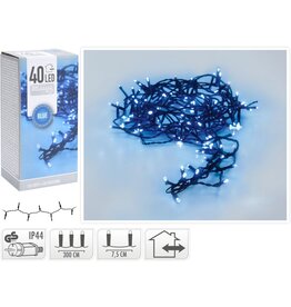 LED verlichting - 40 LED - 3 meter - blauw
