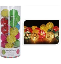Party Lighting Feestverlichting - 20 lampen - gekleurd